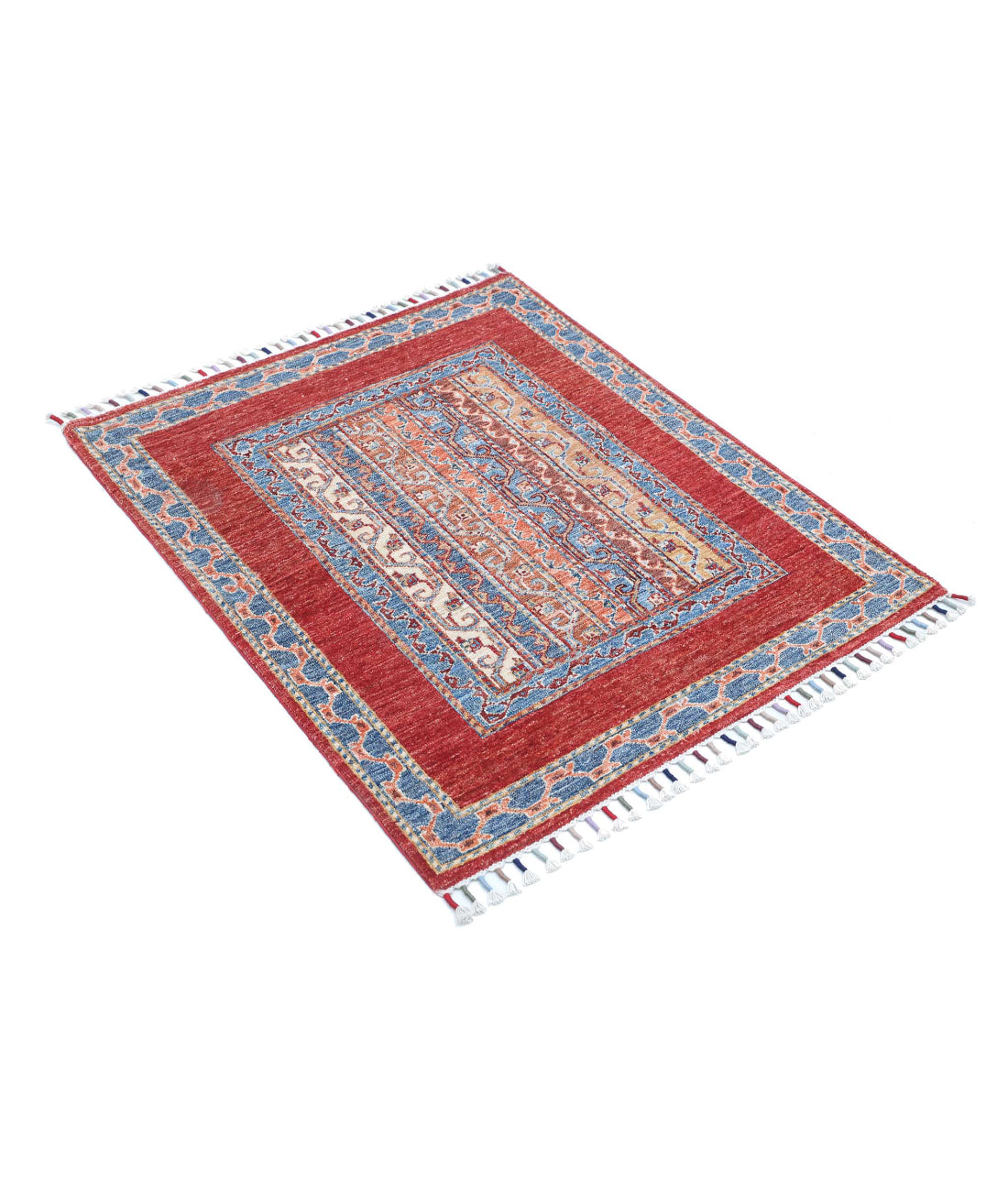 Shaal 2'10'' X 3'5'' Hand-Knotted Wool Rug 2'10'' x 3'5'' (85 X 103) / Multi / Multi