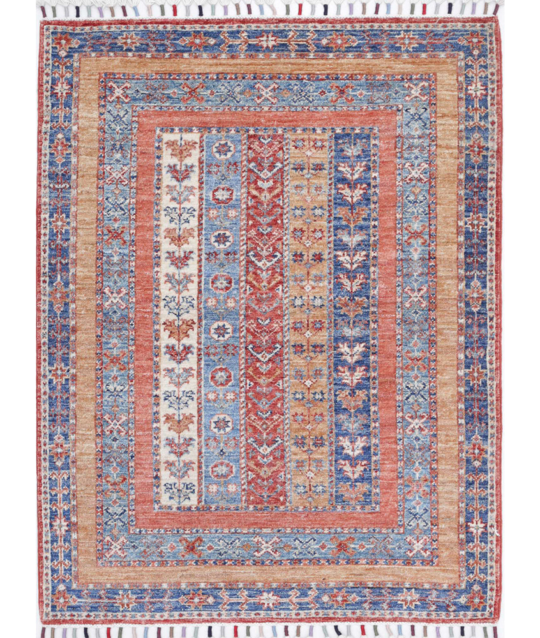 Shaal 2'10'' X 3'10'' Hand-Knotted Wool Rug 2'10'' x 3'10'' (85 X 115) / Multi / Multi