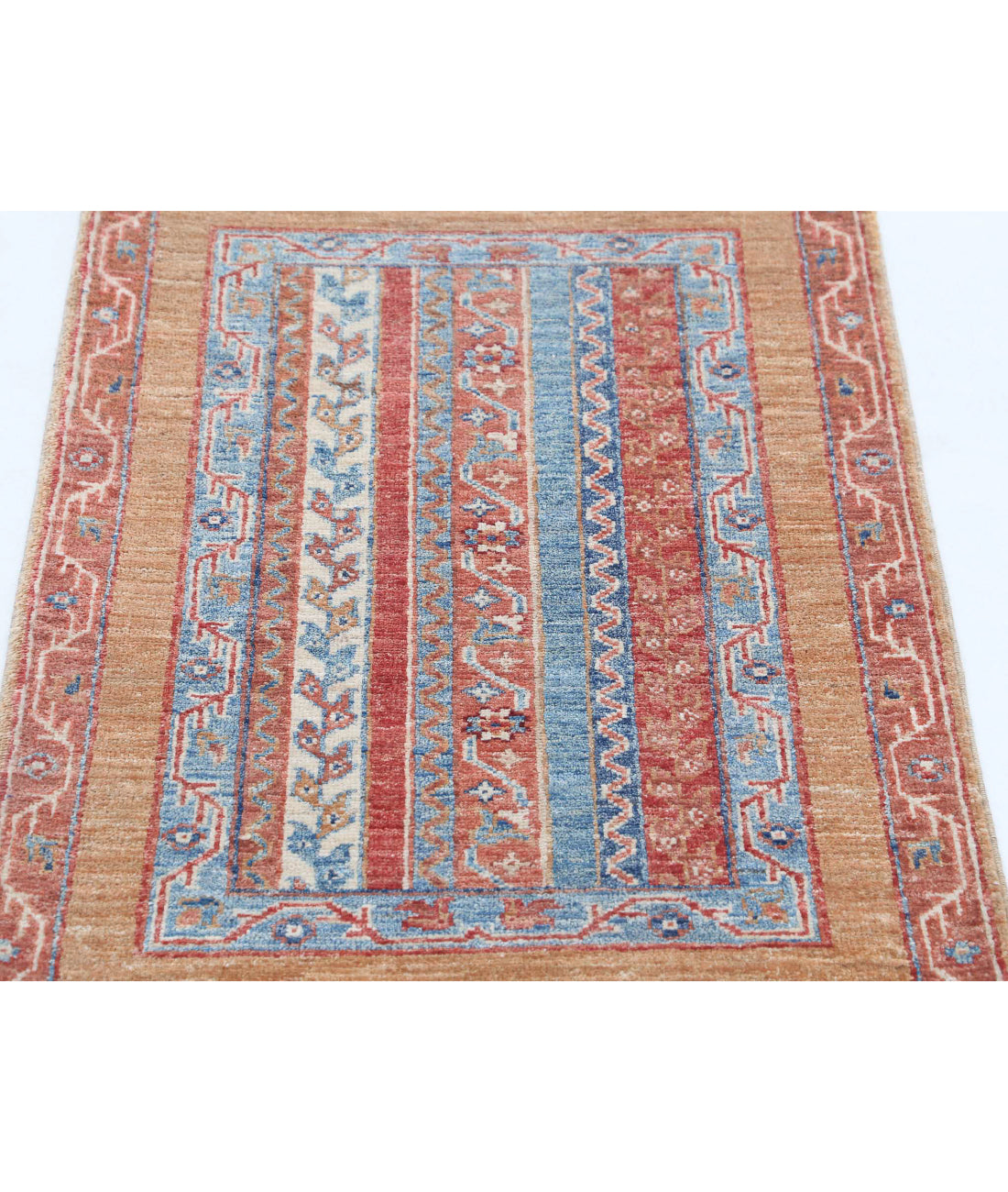 Shaal 2'0'' X 3'0'' Hand-Knotted Wool Rug 2'0'' x 3'0'' (60 X 90) / Multi / Multi