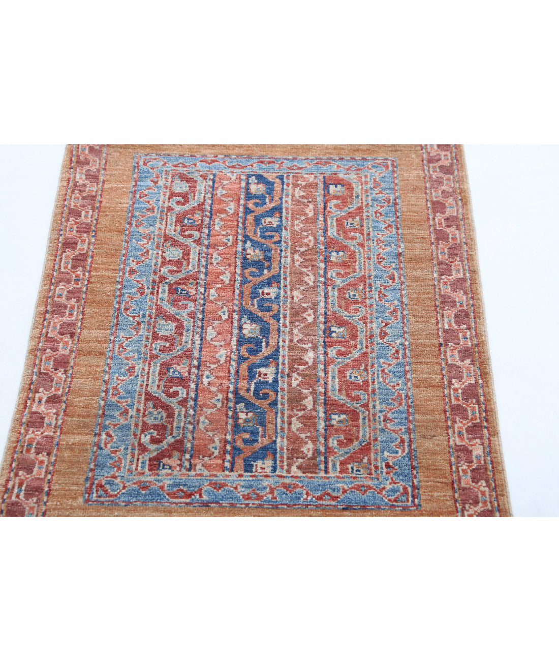 Shaal 2'1'' X 3'0'' Hand-Knotted Wool Rug 2'1'' x 3'0'' (63 X 90) / Multi / Multi