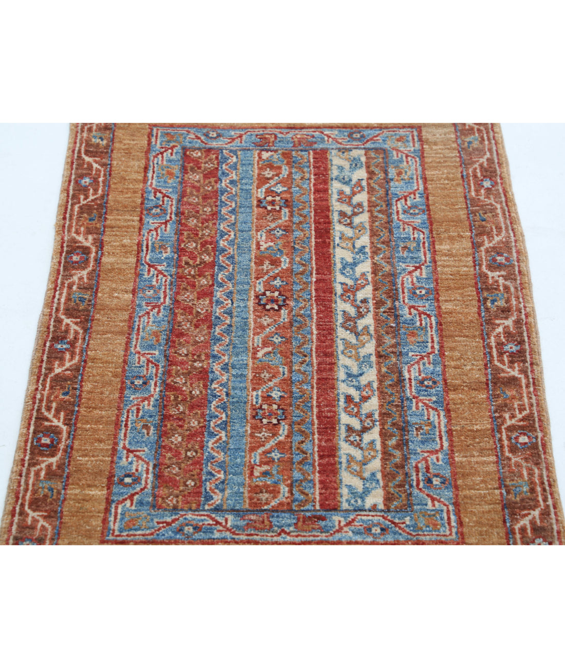 Shaal 1'11'' X 3'0'' Hand-Knotted Wool Rug 1'11'' x 3'0'' (58 X 90) / Multi / Multi