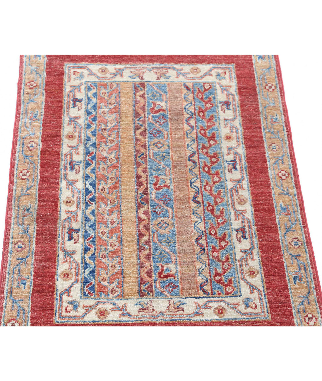 Shaal 1'11'' X 2'9'' Hand-Knotted Wool Rug 1'11'' x 2'9'' (58 X 83) / Multi / Multi