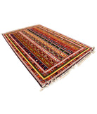 Shaal 6'7'' X 10'0'' Hand-Knotted Wool Rug 6'7'' x 10'0'' (198 X 300) / Multi / Multi