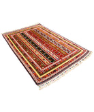 Shaal 5'1'' X 7'5'' Hand-Knotted Wool Rug 5'1'' x 7'5'' (153 X 223) / Multi / Multi