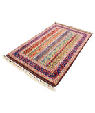 Shaal 4'2'' X 6'6'' Hand-Knotted Wool Rug 4'2'' x 6'6'' (125 X 195) / Multi / Blue