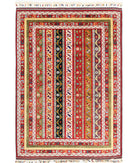 Shaal 4'3'' X 6'4'' Hand-Knotted Wool Rug 4'3'' x 6'4'' (128 X 190) / Multi / Multi