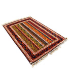 Shaal 4'4'' X 6'4'' Hand-Knotted Wool Rug 4'4'' x 6'4'' (130 X 190) / Multi / Multi