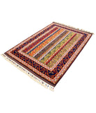 Shaal 4'5'' X 6'6'' Hand-Knotted Wool Rug 4'5'' x 6'6'' (133 X 195) / Multi / Multi