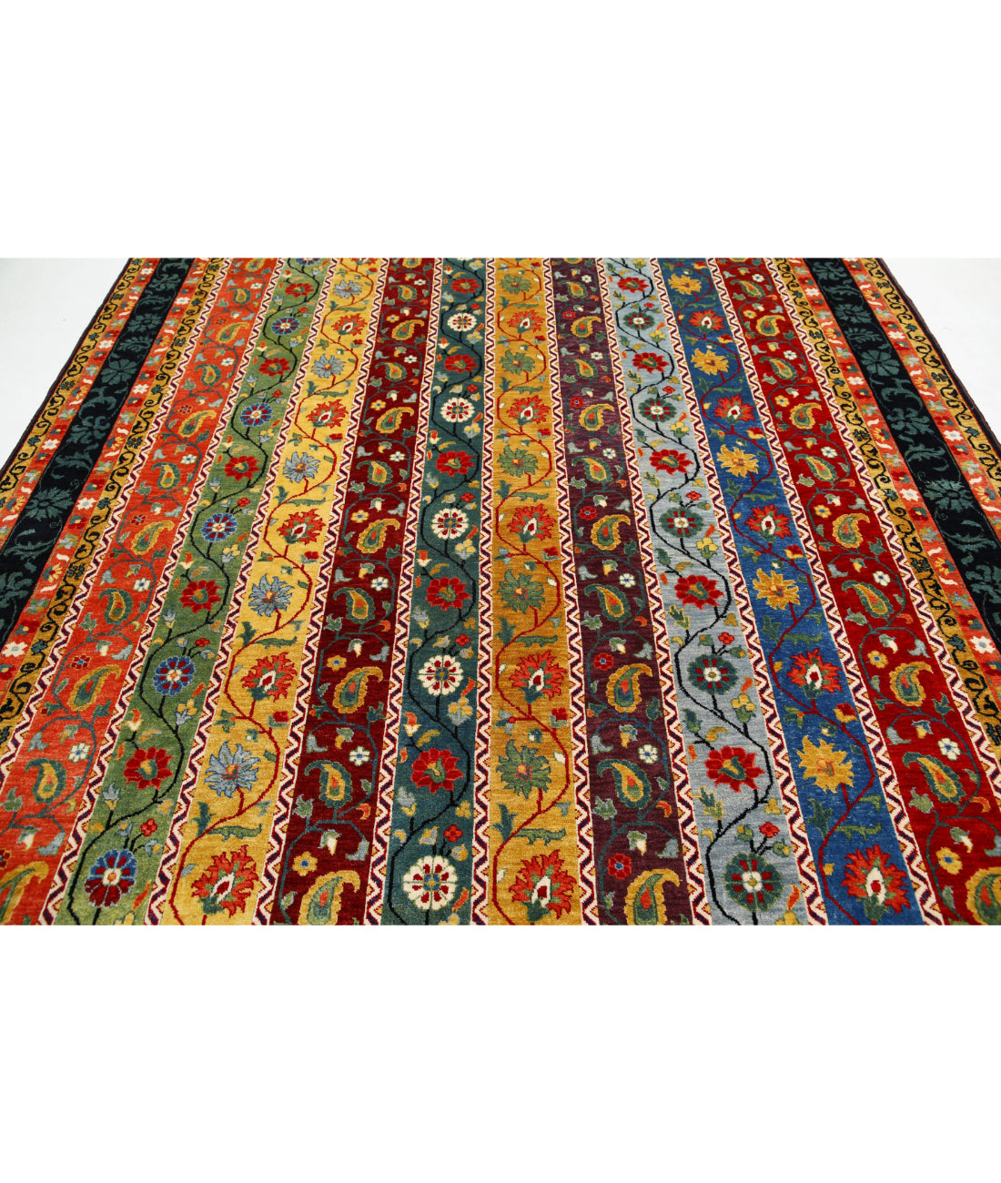 Shaal 8'0'' X 10'5'' Hand-Knotted Wool Rug 8'0'' x 10'5'' (240 X 313) / Multi / Multi