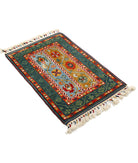 Shaal 2'1'' X 3'2'' Hand-Knotted Wool Rug 2'1'' x 3'2'' (63 X 95) / Multi / Multi