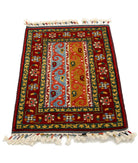 Shaal 2'1'' X 3'1'' Hand-Knotted Wool Rug 2'1'' x 3'1'' (63 X 93) / Multi / Multi