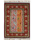 Shaal 2'1'' X 3'1'' Hand-Knotted Wool Rug 2'1'' x 3'1'' (63 X 93) / Multi / Multi