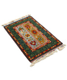 Shaal 2'1'' X 3'3'' Hand-Knotted Wool Rug 2'1'' x 3'3'' (63 X 98) / Multi / Multi