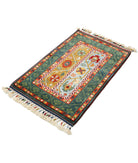 Shaal 2'1'' X 3'3'' Hand-Knotted Wool Rug 2'1'' x 3'3'' (63 X 98) / Multi / Multi