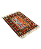 Shaal 2'2'' X 2'11'' Hand-Knotted Wool Rug 2'2'' x 2'11'' (65 X 88) / Multi / Multi