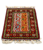 Shaal 2'2'' X 2'11'' Hand-Knotted Wool Rug 2'2'' x 2'11'' (65 X 88) / Multi / Multi