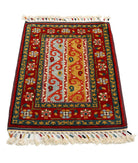 Shaal 2'1'' X 3'1'' Hand-Knotted Wool Rug 2'1'' x 3'1'' (63 X 93) / Multi / Multi