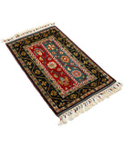 Shaal 2'1'' X 3'3'' Hand-Knotted Wool Rug 2'1'' x 3'3'' (63 X 98) / Multi / Multi