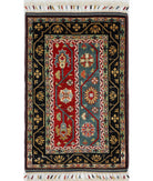 Shaal 2'1'' X 3'3'' Hand-Knotted Wool Rug 2'1'' x 3'3'' (63 X 98) / Multi / Multi