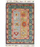 Shaal 2'0'' X 3'1'' Hand-Knotted Wool Rug 2'0'' x 3'1'' (60 X 93) / Multi / Multi