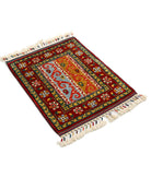 Shaal 2'1'' X 2'8'' Hand-Knotted Wool Rug 2'1'' x 2'8'' (63 X 80) / Multi / Multi