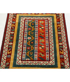 Shaal 2'1'' X 3'3'' Hand-Knotted Wool Rug 2'1'' x 3'3'' (63 X 98) / Multi / Multi