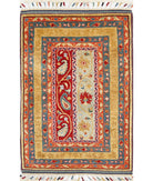 Shaal 2'1'' X 3'3'' Hand-Knotted Wool Rug 2'1'' x 3'3'' (63 X 98) / Multi / Multi