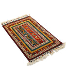 Shaal 2'0'' X 3'2'' Hand-Knotted Wool Rug 2'0'' x 3'2'' (60 X 95) / Multi / Multi