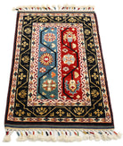 Shaal 2'0'' X 3'3'' Hand-Knotted Wool Rug 2'0'' x 3'3'' (60 X 98) / Multi / Multi