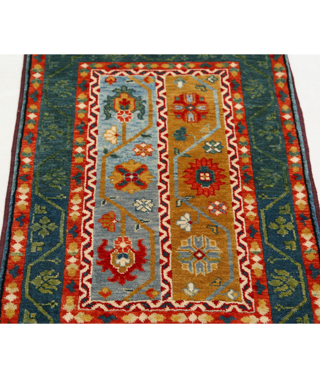 Shaal 2'0'' X 3'3'' Hand-Knotted Wool Rug 2'0'' x 3'3'' (60 X 98) / Multi / Multi