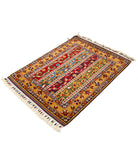 Shaal 3'2'' X 4'1'' Hand-Knotted Wool Rug 3'2'' x 4'1'' (95 X 123) / Multi / Multi