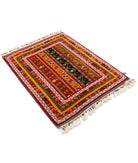 Shaal 3'3'' X 4'2'' Hand-Knotted Wool Rug 3'3'' x 4'2'' (98 X 125) / Multi / Multi