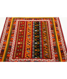 Shaal 3'3'' X 4'2'' Hand-Knotted Wool Rug 3'3'' x 4'2'' (98 X 125) / Multi / Multi