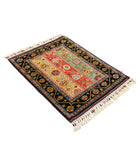 Shaal 3'0'' X 3'11'' Hand-Knotted Wool Rug 3'0'' x 3'11'' (90 X 118) / Multi / Multi