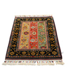 Shaal 3'0'' X 3'11'' Hand-Knotted Wool Rug 3'0'' x 3'11'' (90 X 118) / Multi / Multi