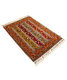 Shaal 3'1'' X 4'3'' Hand-Knotted Wool Rug 3'1'' x 4'3'' (93 X 128) / Multi / Multi