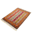 Shaal 3'1'' X 4'3'' Hand-Knotted Wool Rug 3'1'' x 4'3'' (93 X 128) / Multi / Multi