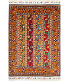 Shaal 3'1'' X 4'3'' Hand-Knotted Wool Rug 3'1'' x 4'3'' (93 X 128) / Multi / Multi