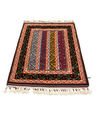 Shaal 3'1'' X 4'4'' Hand-Knotted Wool Rug 3'1'' x 4'4'' (93 X 130) / Multi / Multi