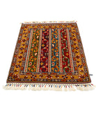 Shaal 3'3'' X 3'11'' Hand-Knotted Wool Rug 3'3'' x 3'11'' (98 X 118) / Multi / Multi