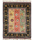 Shaal 3'2'' X 4'3'' Hand-Knotted Wool Rug 3'2'' x 4'3'' (95 X 128) / Multi / Multi