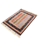 Shaal 3'2'' X 4'4'' Hand-Knotted Wool Rug 3'2'' x 4'4'' (95 X 130) / Multi / Multi