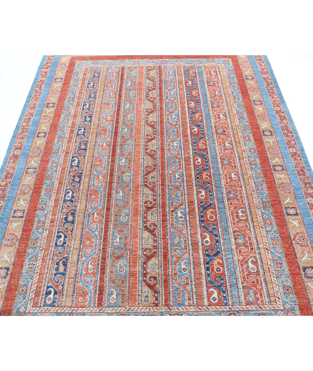 Shaal 5'9'' X 7'8'' Hand-Knotted Wool Rug 5'9'' x 7'8'' (173 X 230) / Multi / Multi