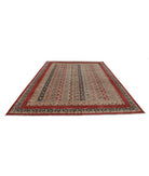 Shaal 8'11'' X 11'10'' Hand-Knotted Wool Rug 8'11'' x 11'10'' (268 X 355) / Red / Multi