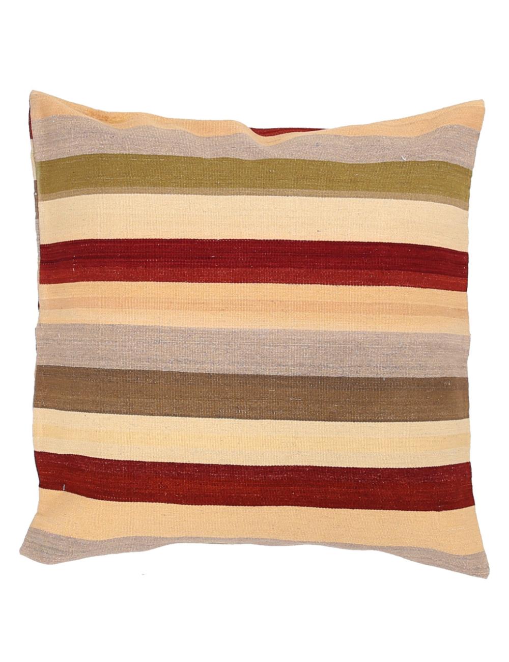 Pillows 3' 0" X 3' 0" Hand-Woven Wool Pillow 3' 0" X 3' 0" (91 X 91) / Multi / Multi