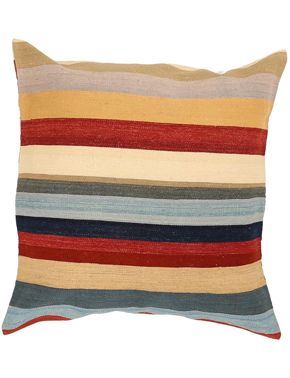 Pillows 3' 0" X 3' 0" Hand-Woven Wool Pillow 3' 0" X 3' 0" (91 X 91) / Multi / Multi