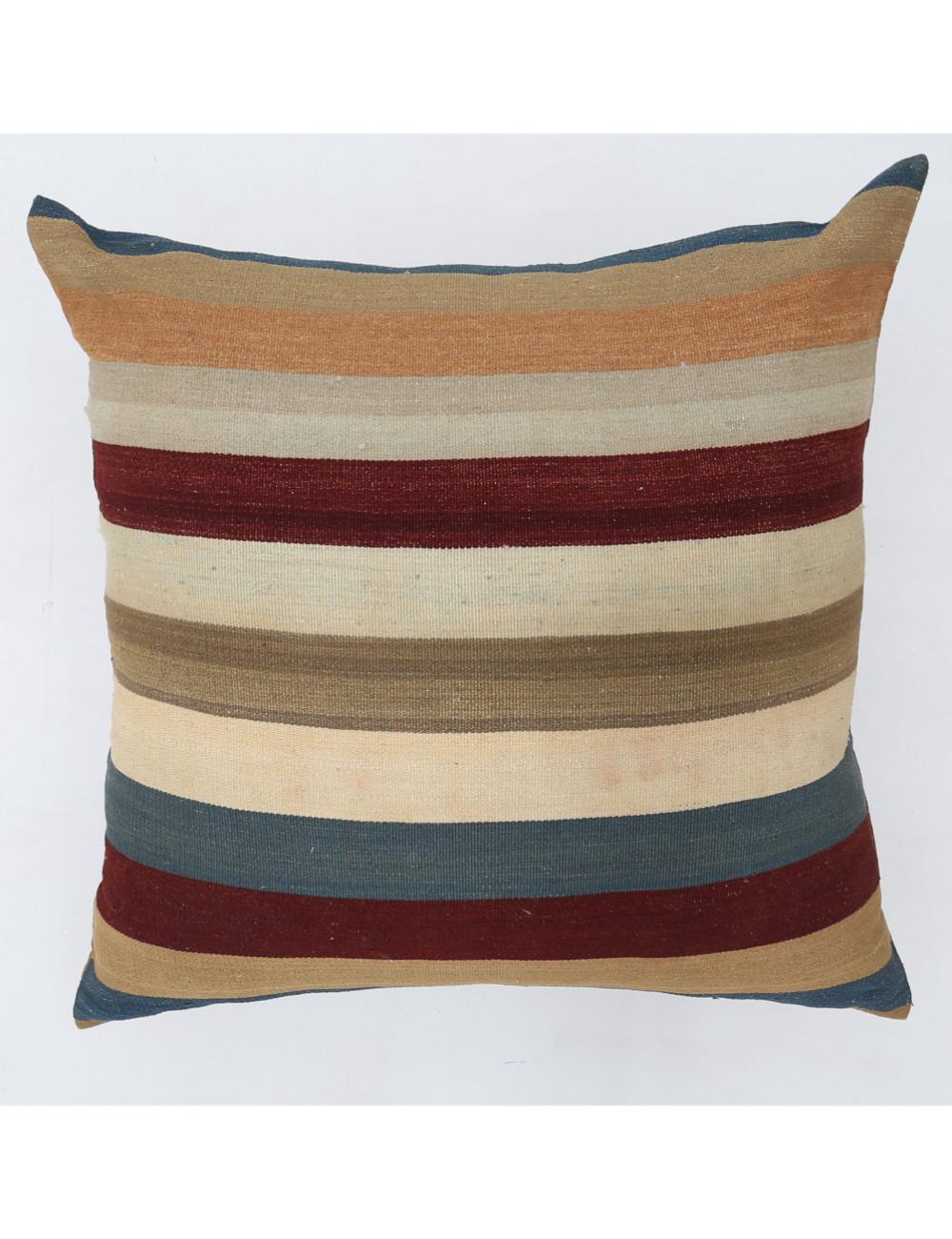 Pillows 3' 0" X 3' 0" Hand-Woven Wool Pillow 3' 0" X 3' 0" (91 X 91) / Multi / Multi