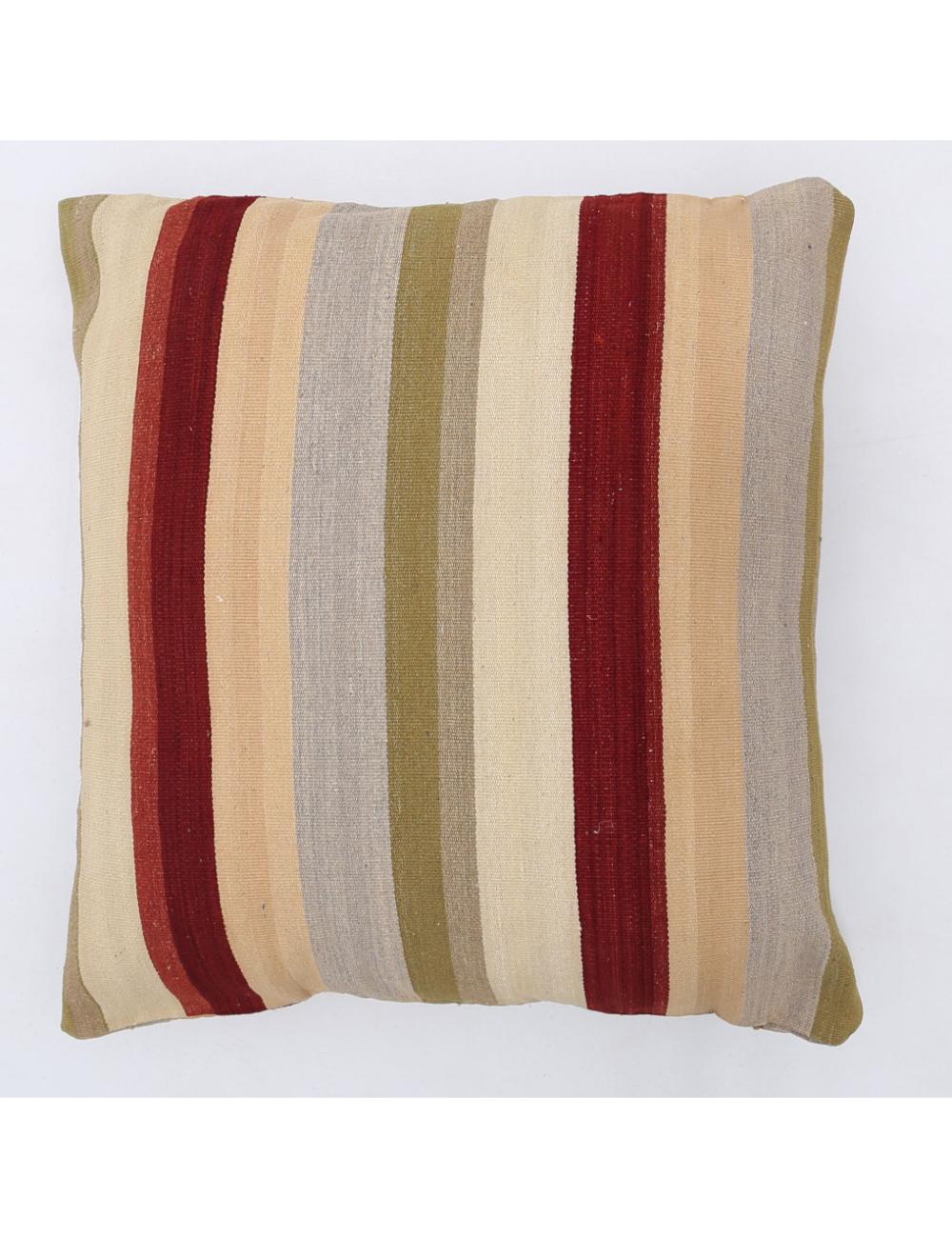 Pillows 3' 0" X 3' 0" Hand-Woven Wool Pillow 3' 0" X 3' 0" (91 X 91) / Multi / Multi