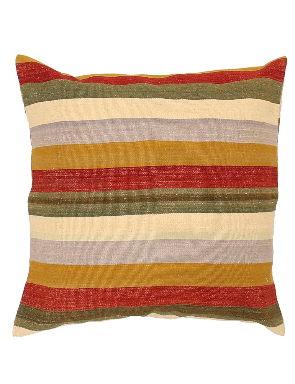 Pillows 3' 0" X 3' 0" Hand-Woven Wool Pillow 3' 0" X 3' 0" (91 X 91) / Multi / Multi