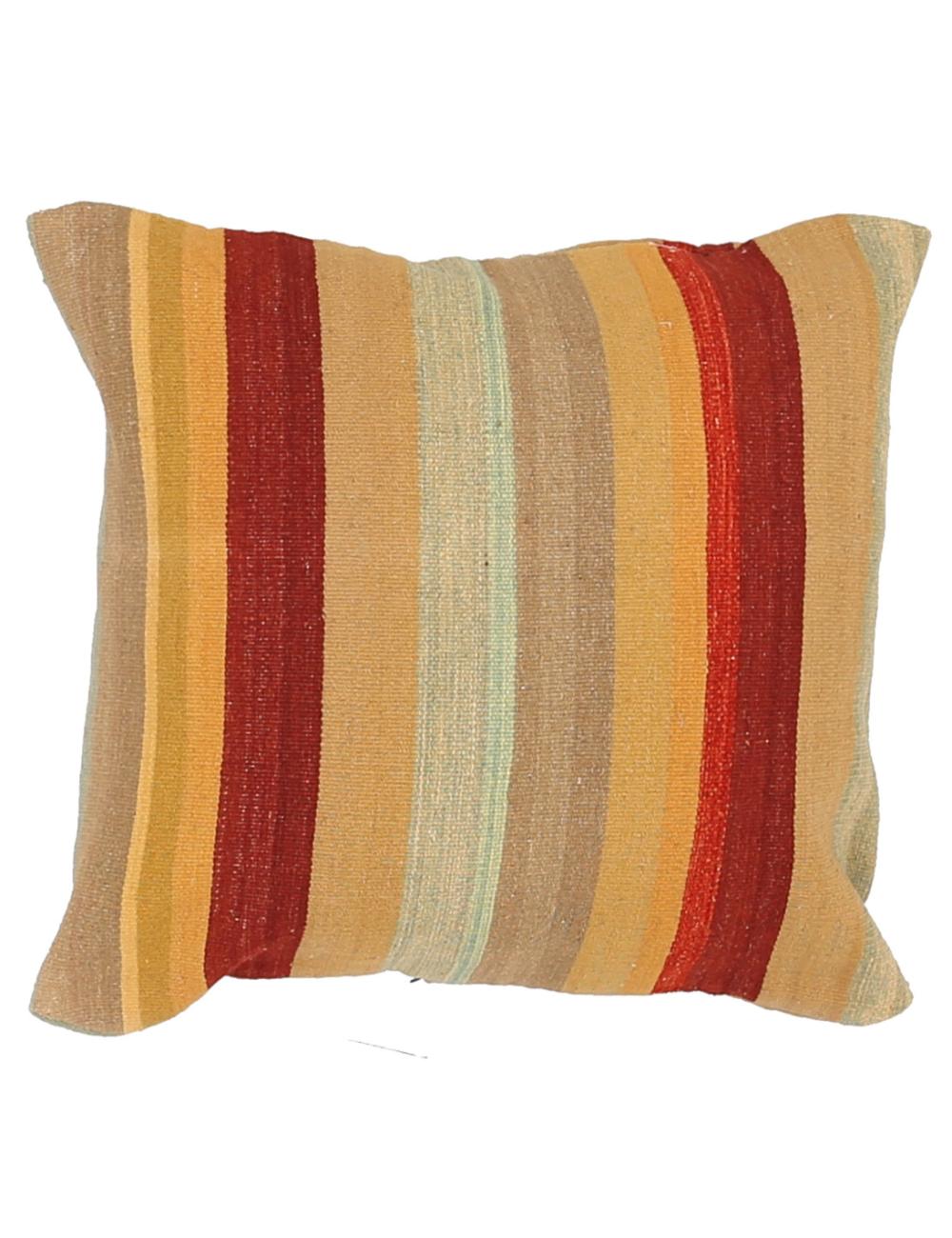 Pillows 2' 5" X 2' 5" Hand-Woven Wool Pillow 2' 5" X 2' 5" (74 X 74) / Multi / Multi